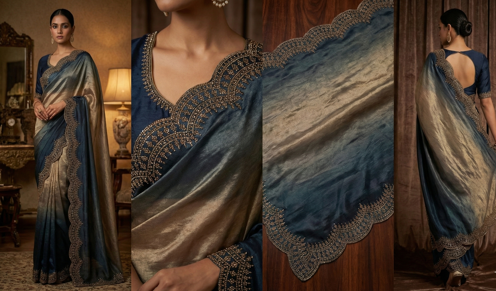 Twilight Ombre Saree