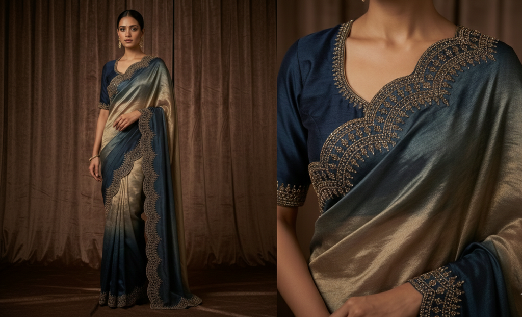 Twilight Ombre Saree